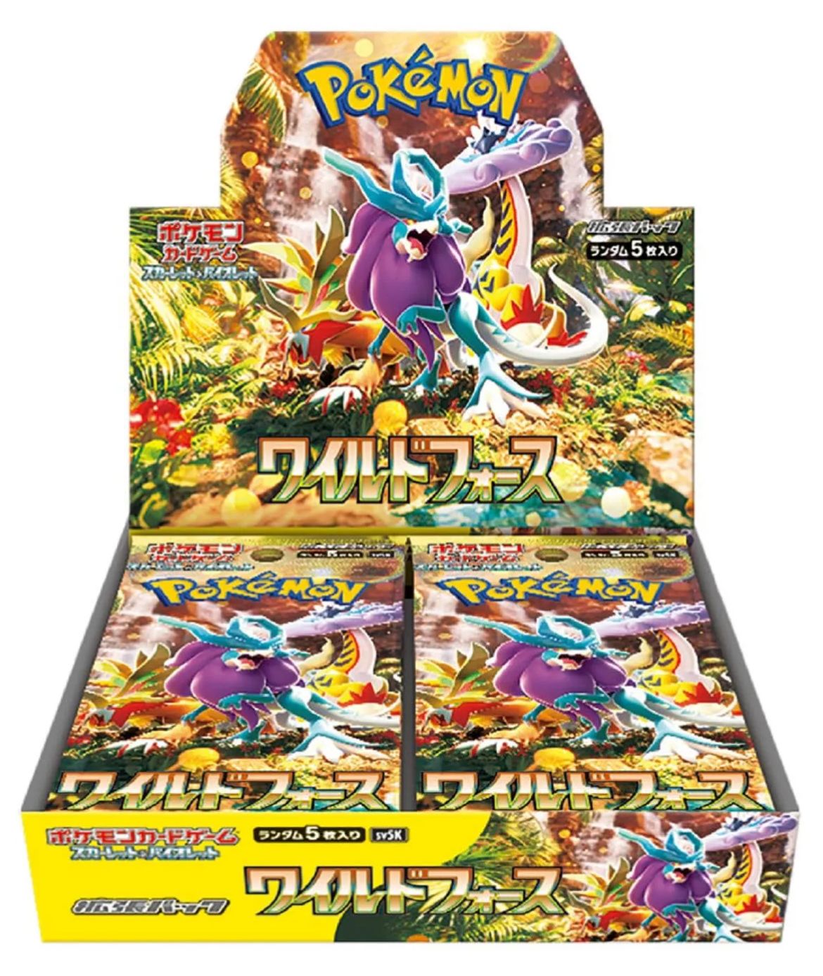 Pokemon TCG Scarlet &amp; Violet Wild Force Booster Box (Japanese)