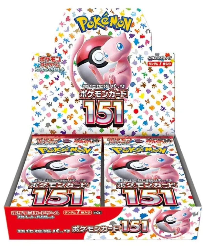 Pokemon TCG Scarlet and Violet 151 Booster Box (Japanese)