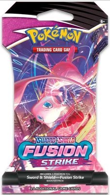 Pokemon TCG Sword and Shield Fusion Strike Blister Pack (Random art unless request is made at checkout)