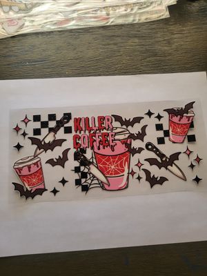 Killer coffee uvdtf
