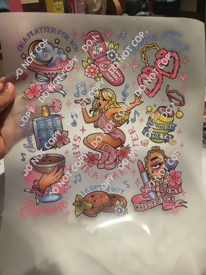 Sabrina Carpenter dtf transfer