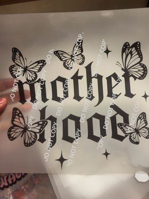 Motherhood dtf transfer