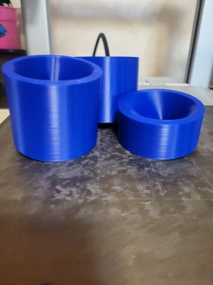 No mess chunky glitter funnel 3d printed