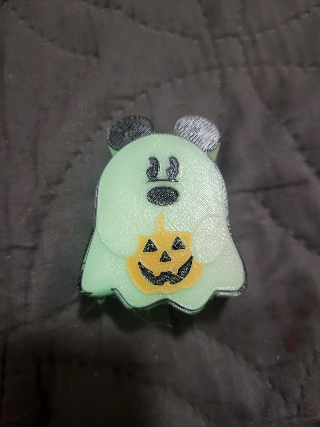 Mouse ghost 3d strawtopper 