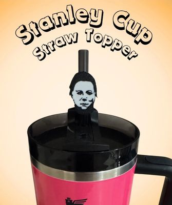 Mike Myers 3d stanley straw topper 