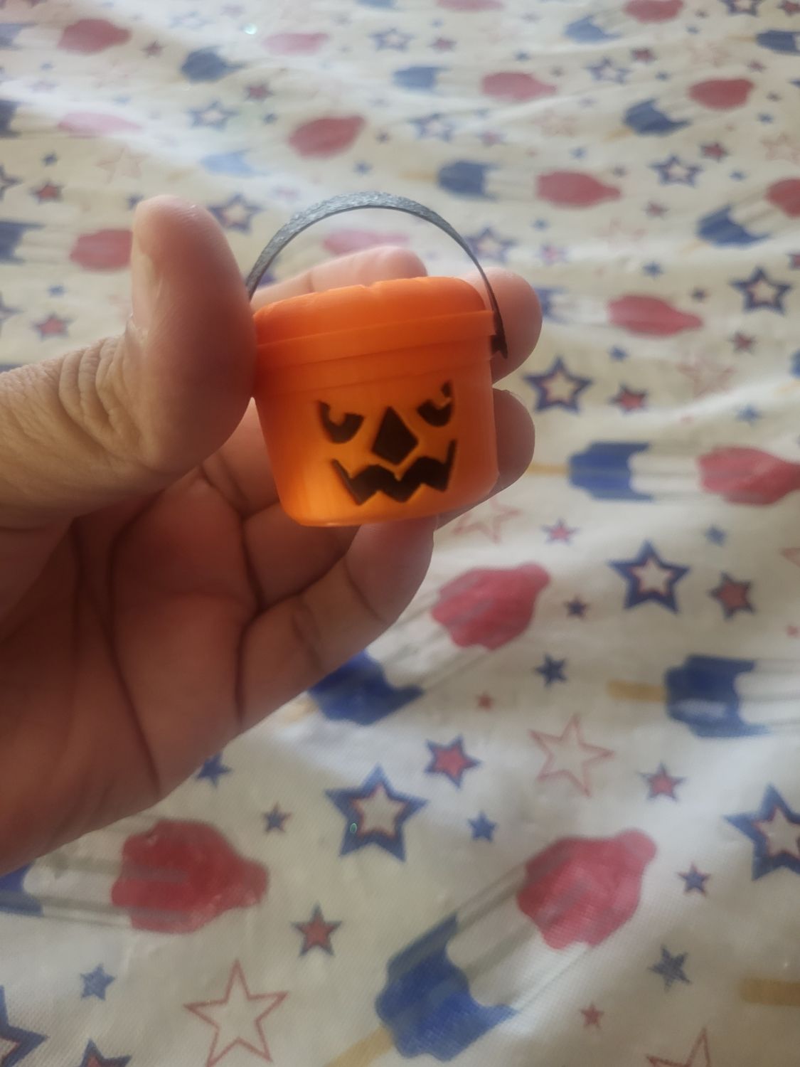 Boo bucket pumpkin jack o lantern