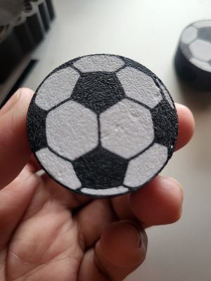 Soccer strawtopper