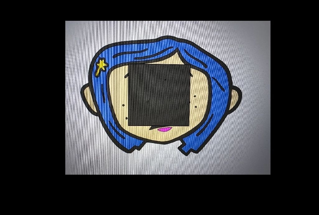 C Girl notepad 3d printed