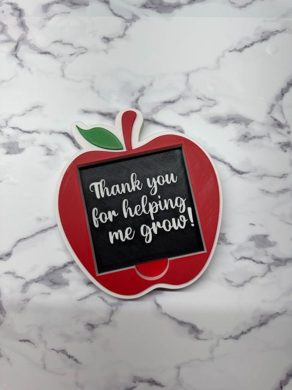 Teacher Note Holder 3d Print