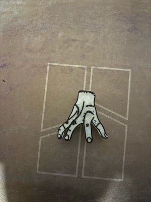 Wednesday “Glow “Hand Strawtopper