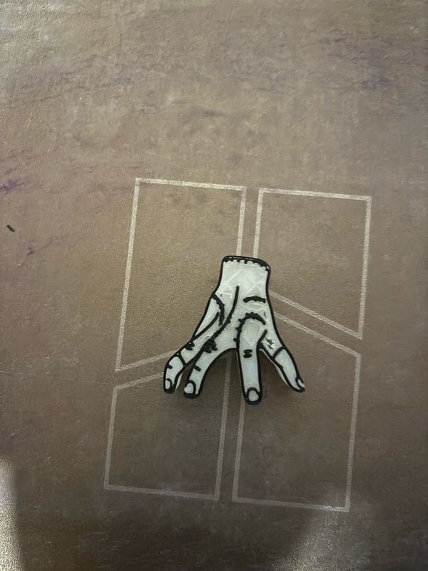 Wednesday “Glow “Hand Strawtopper