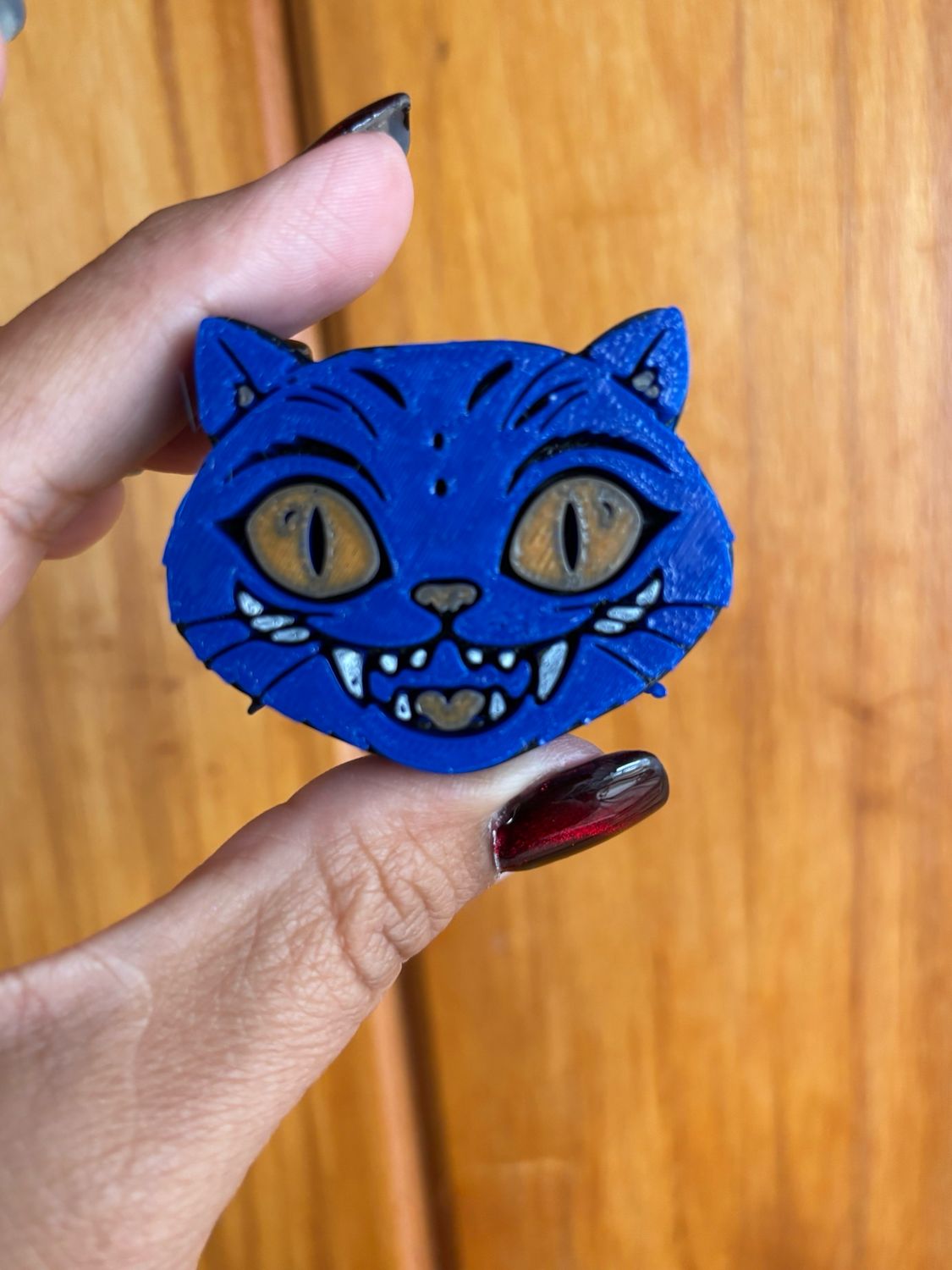 Derpy Demon Cat Strawtopper