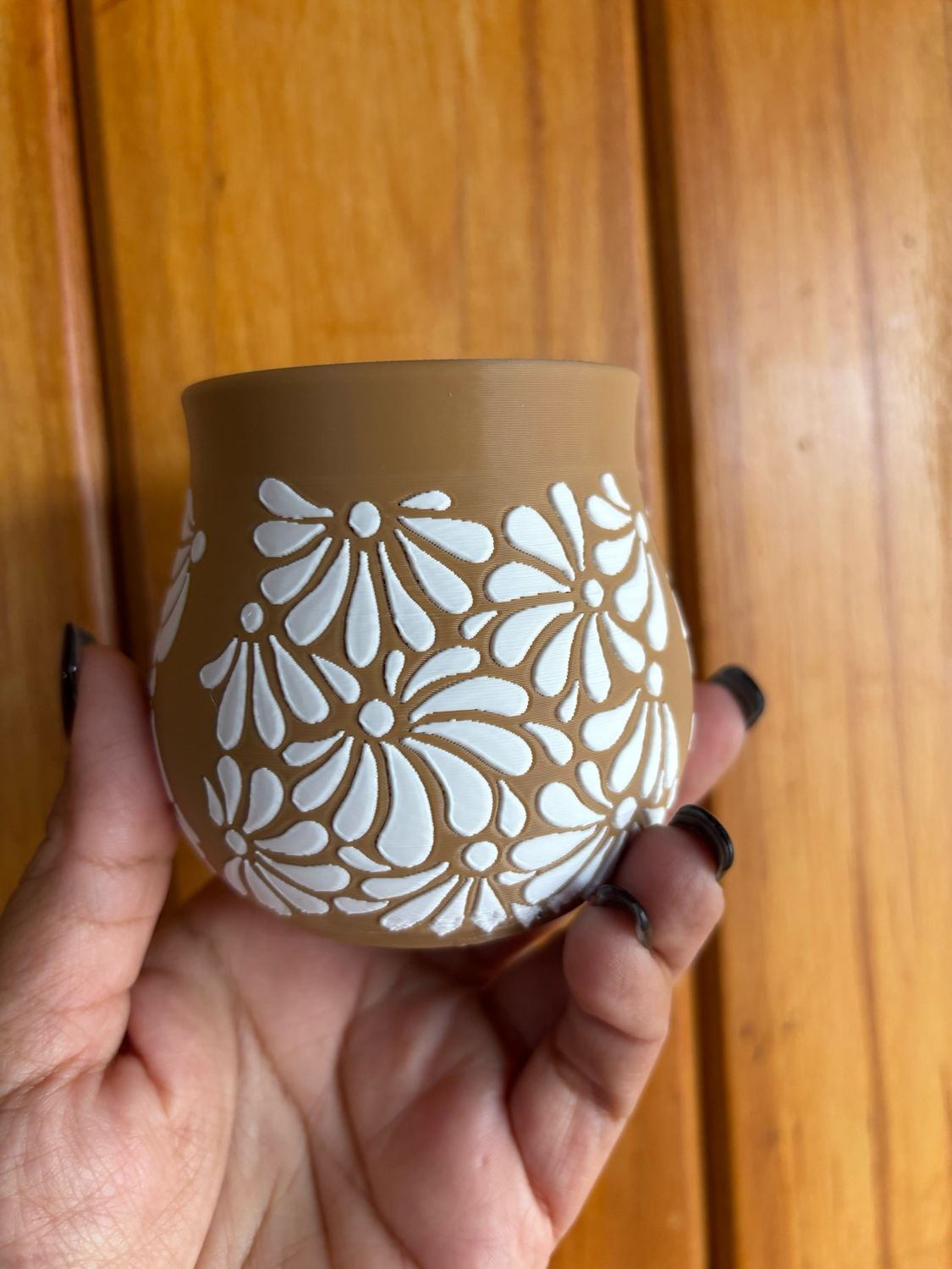 Talavera Pen Holder Vase Shape