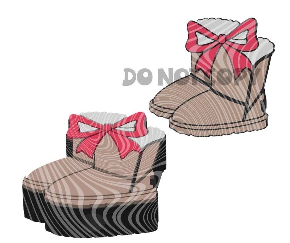 Cute Boots Strawtopper