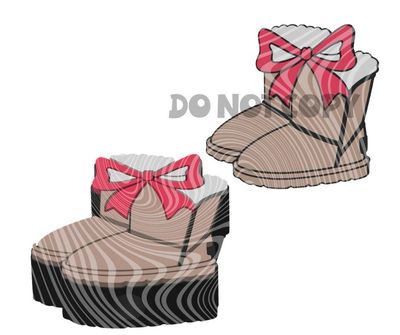 Cute Boots Strawtopper