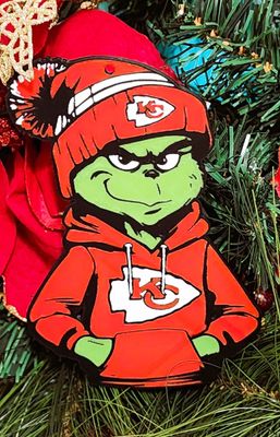 Vegas Grinch Ornament 3d Printed