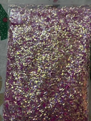 Violet Gold Bubble Glitter