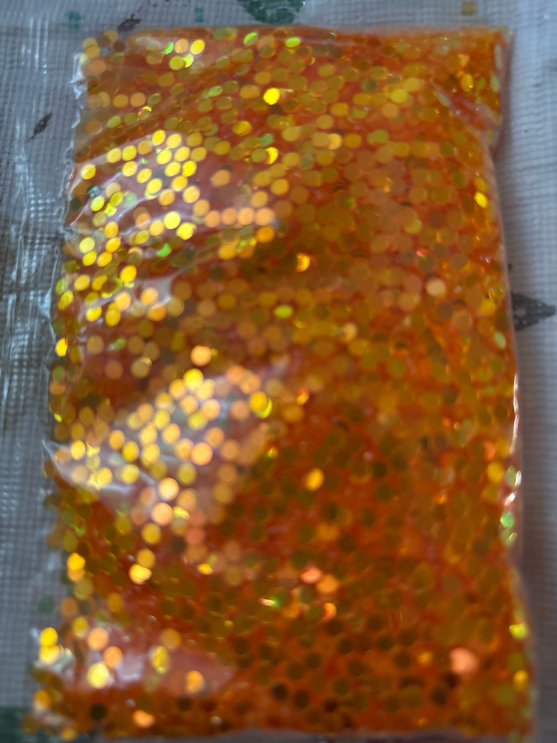 Orange All Chunky Circle