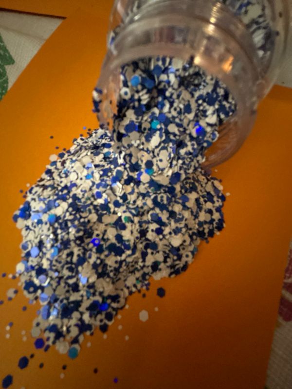 Blue N White Chunky Mix