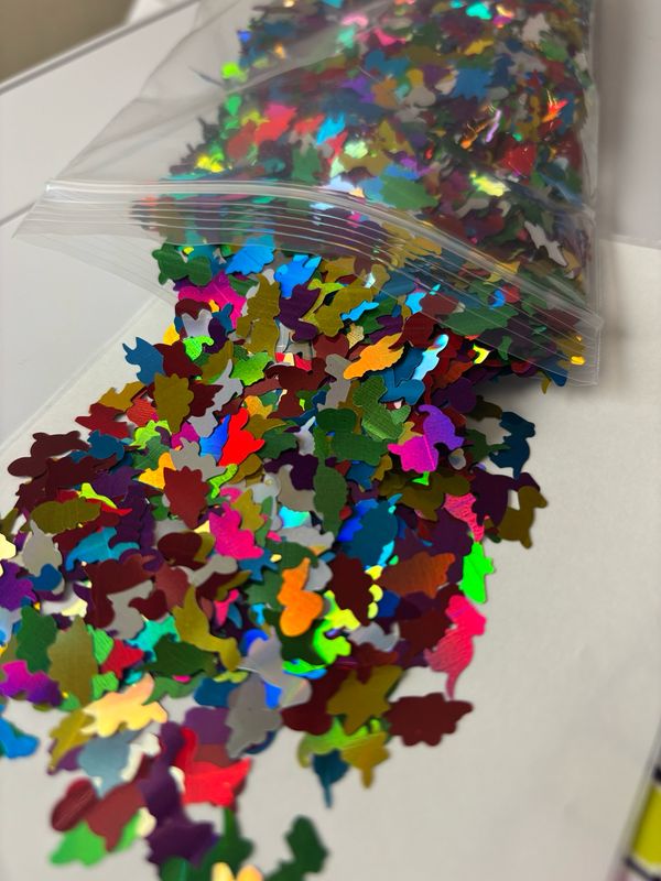 Dino Shaped Glitter