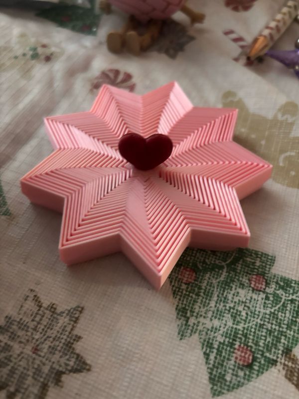 3d Valentines Theme Sensory Toy