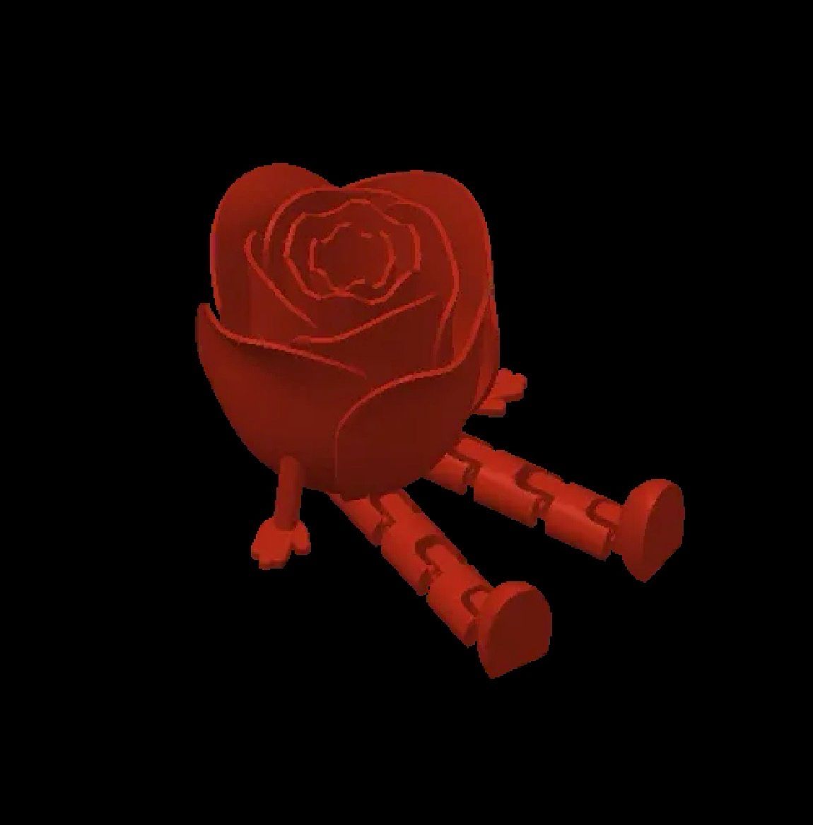 Articulated Rose Buddy