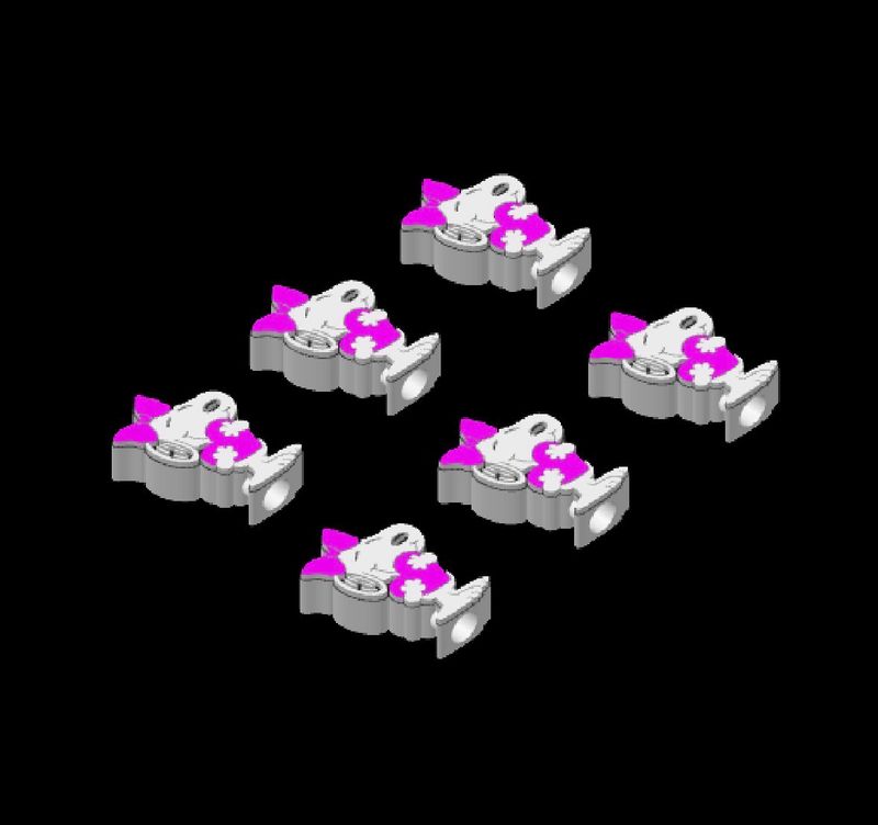 Inspired Girl Snoopy Strawtopper Vday