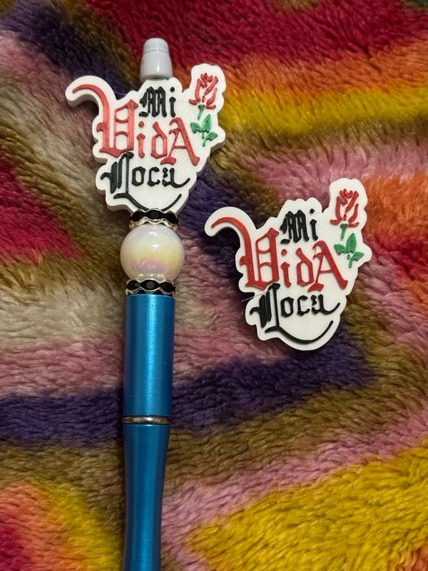 Mi Vida Loca 3d Printed Focal