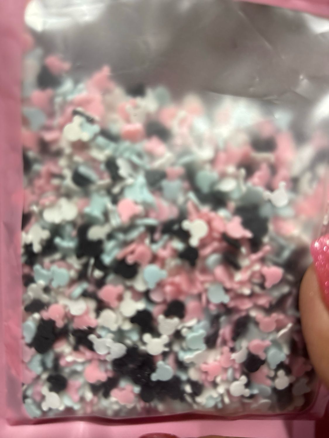 Glow Mouse Clay Teal,purple,