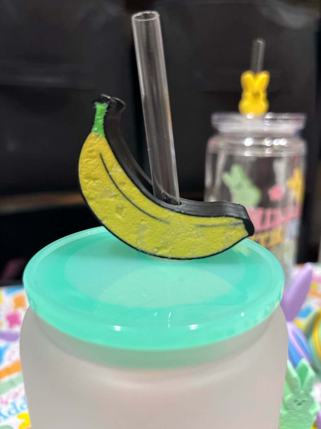 Banana Strawtopper
