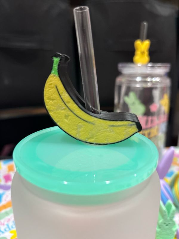 Banana Strawtopper