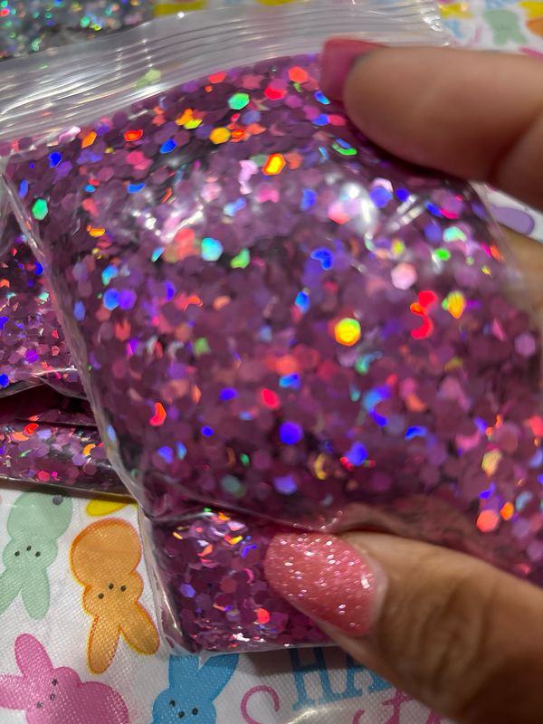 Magenta Holographic All Chunky 50 G