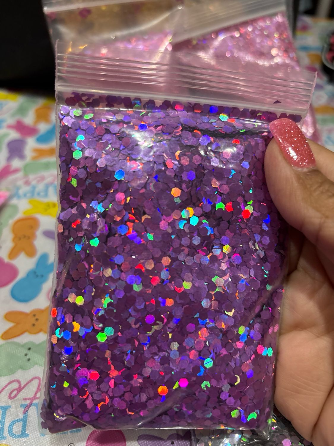 Purple Holo All Chunky 50 G
