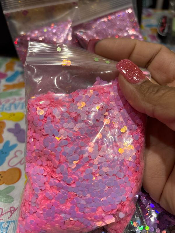 Pink Holo All Chunky 50 G
