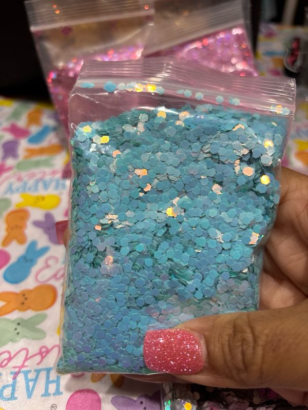 Sky Blue Holo All Chunky 50 G