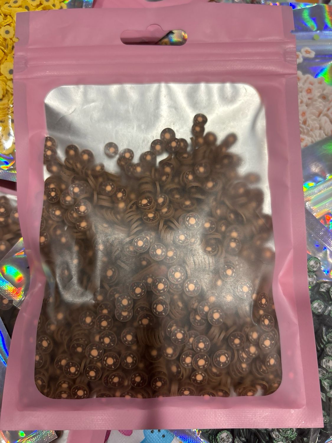 Chocolate Donut Poly Clay