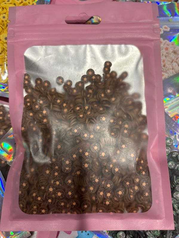 Chocolate Donut Poly Clay