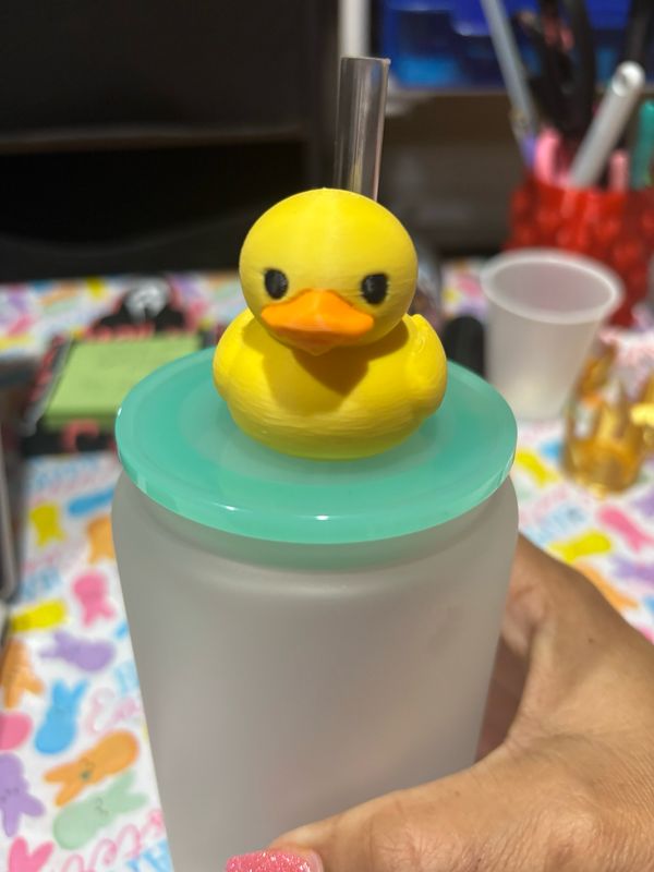Exclusive Ducky Strawtopper