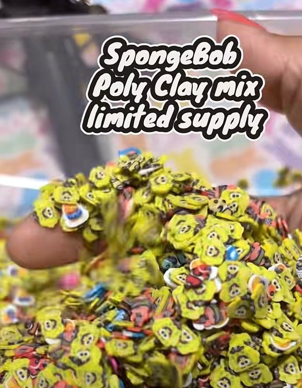 Sponge Guy Mix Poly Clay
