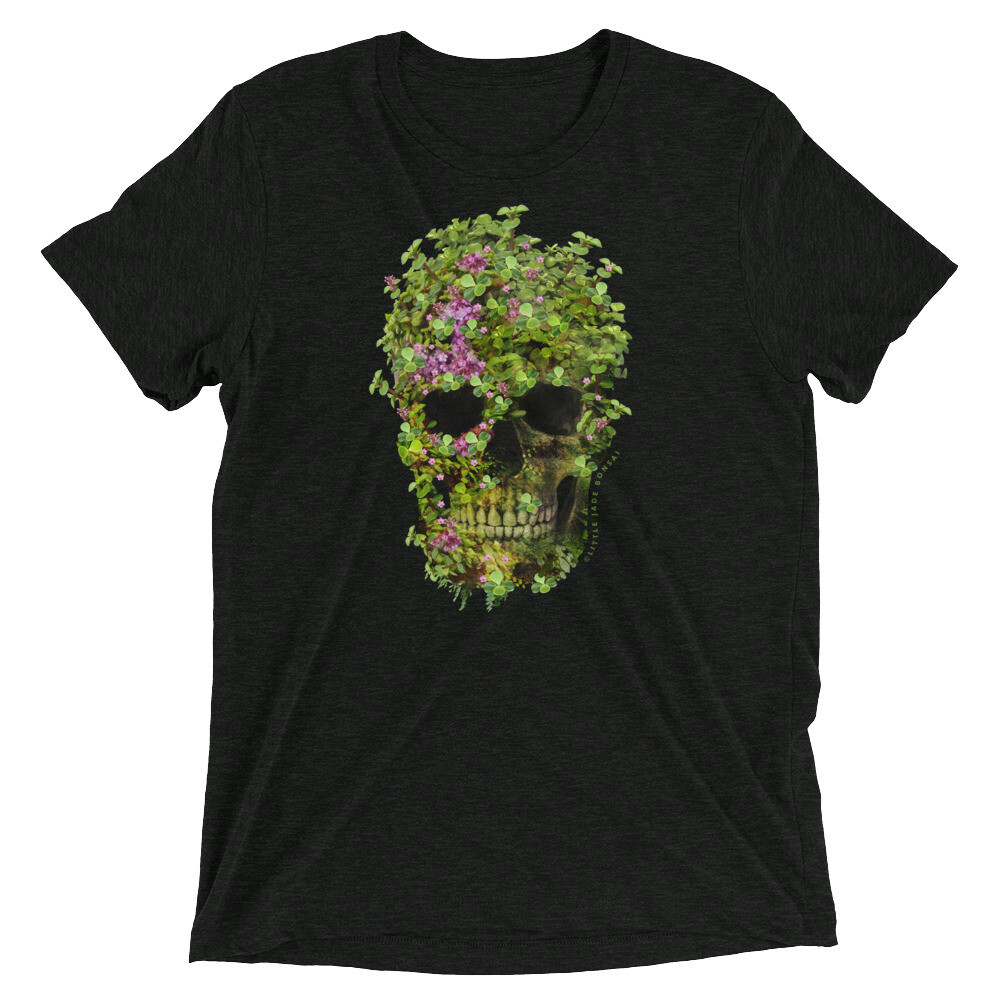 Little Jade Bonsai Portulacaria Afra Skull - Short sleeve t-shirt