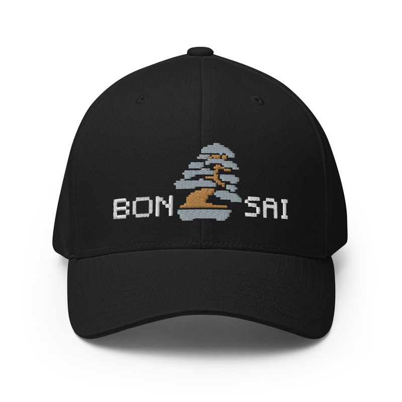 Pixel Bonsai Structured Flexfit Cap