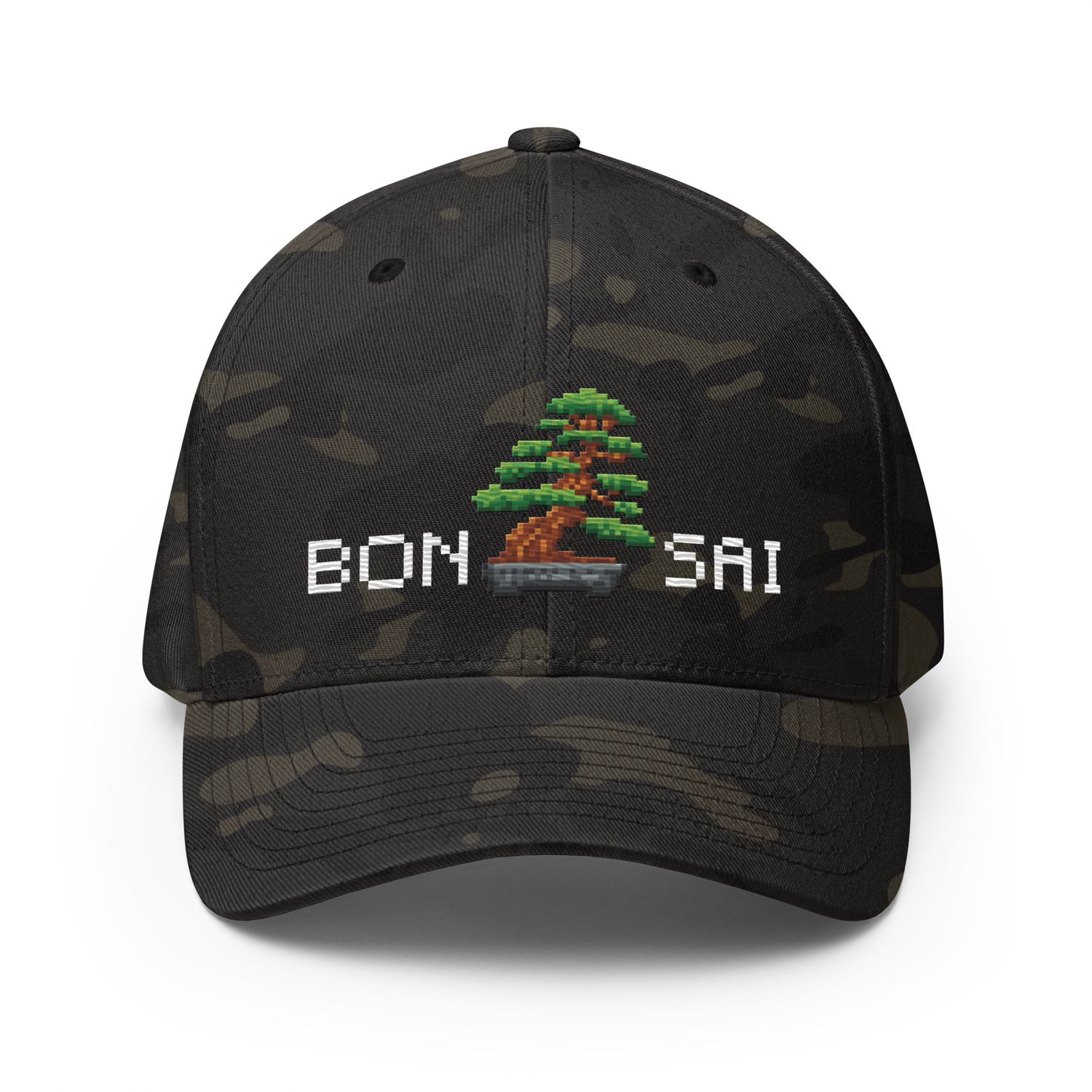 Pixel Bonsai Structured Twill Cap