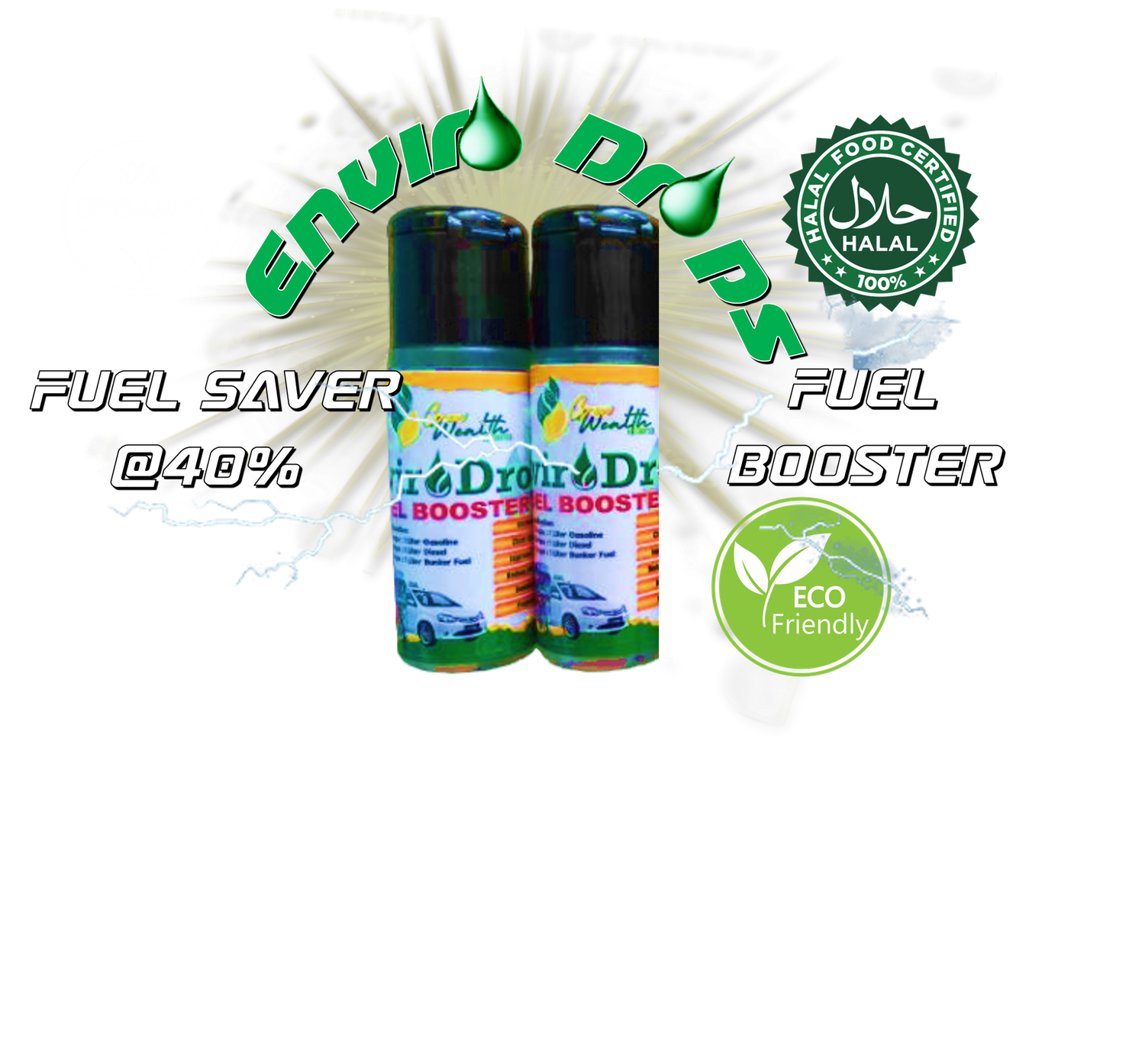 Enviro Drops -Fuel Booster  (FREE SHIPPING)