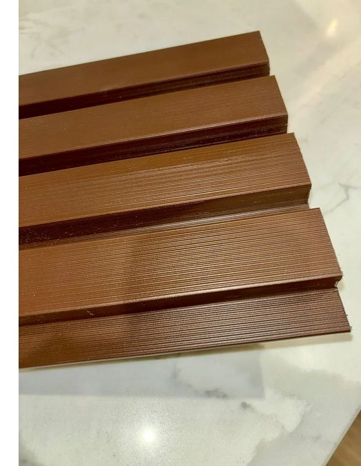 External Cladding In Chocolate 4 slat 2.9 M