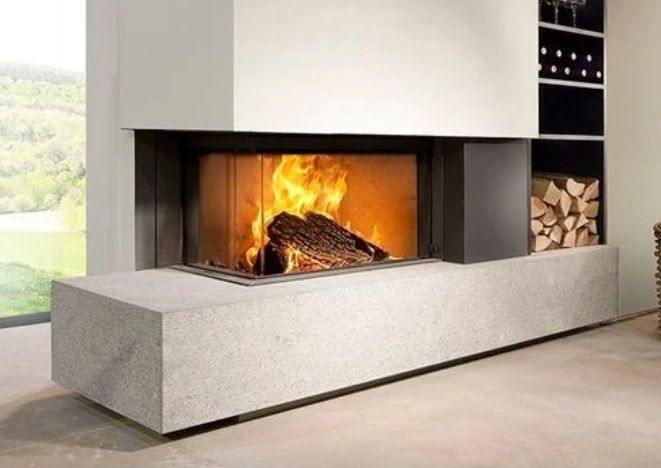 Luxury Corner Electrical Fireplace