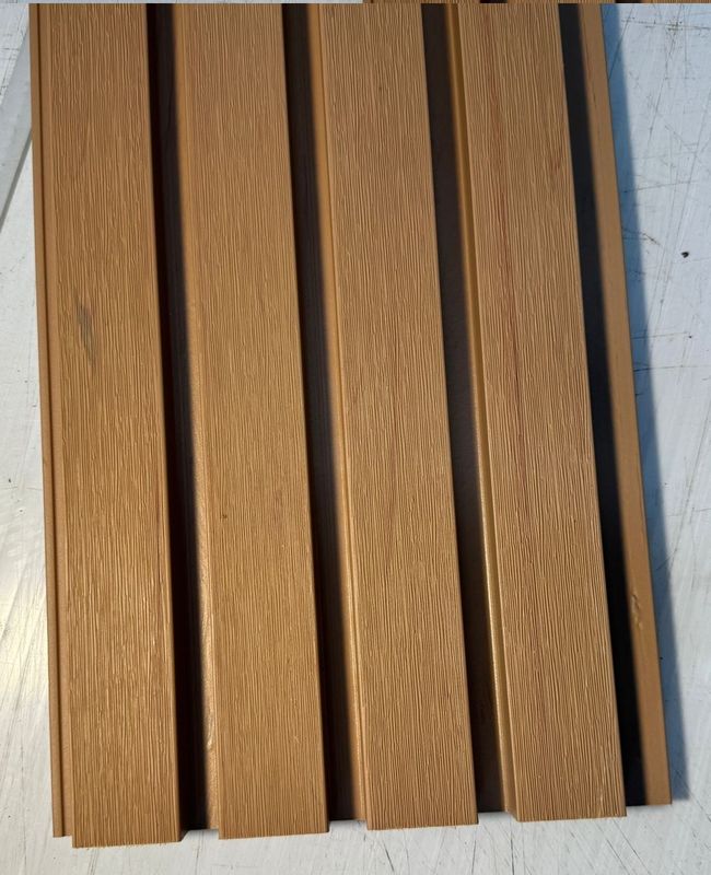 External Cladding In Light Teak 4 Slat 2.4 M