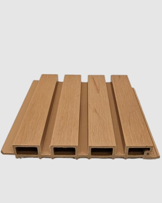 External Cladding In Light Teak 4 Slat 3 M