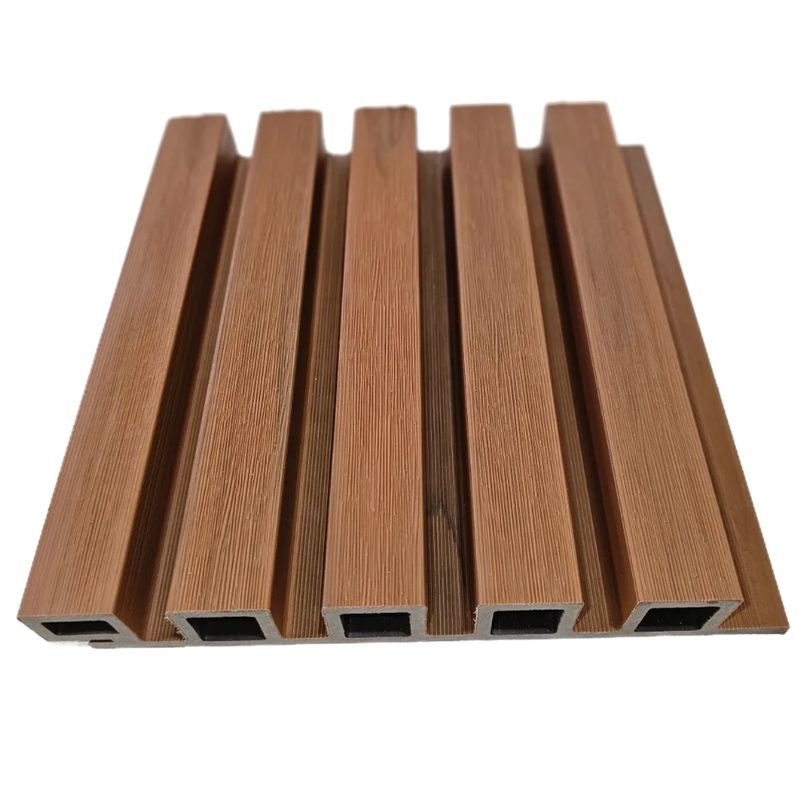 External Cladding Teak Color 5 Slat 2.2 Meter