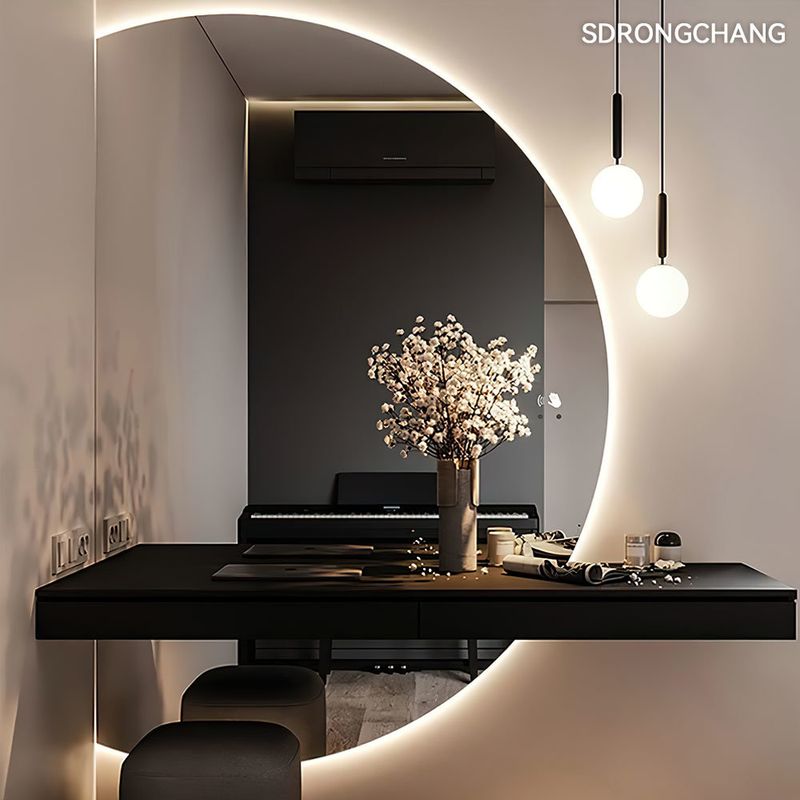 Mirror Half Moon Led Left Side 1800*900