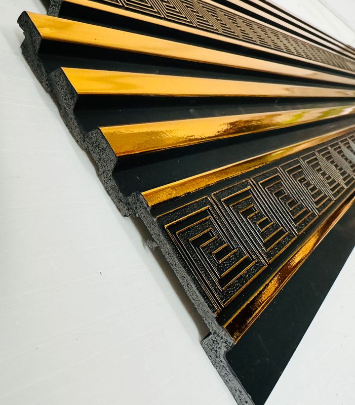 Ps Wall Panel In Black Gold 2.7 M